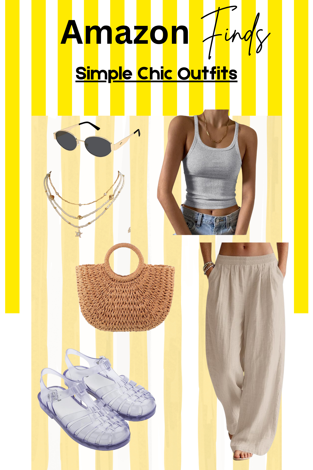 Amazon Finds: The Perfect Simple Chic Summer Outfit amazon